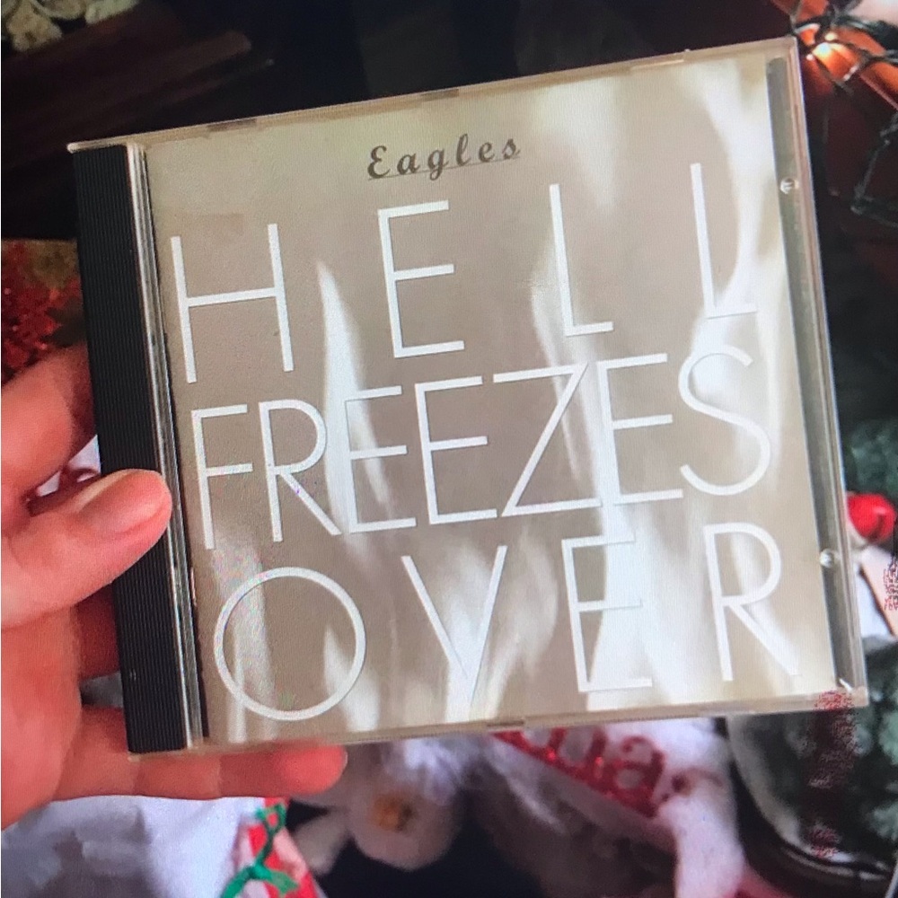 1994 Eagles "Hell Freezes Over" CD - Silver Cover